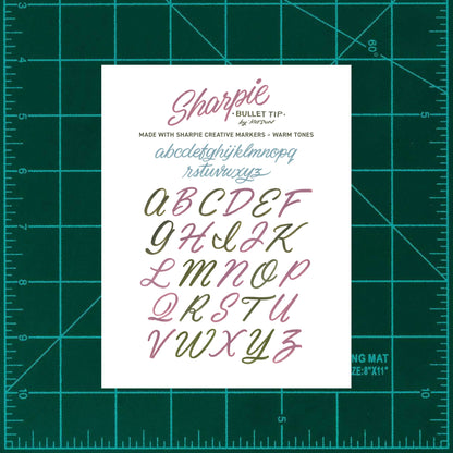 Koy x Sharpie Alphabet Sheet