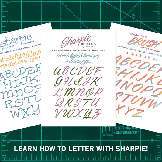 Koy x Sharpie Alphabet Sheet
