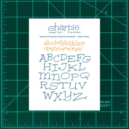 Koy x Sharpie Alphabet Sheet